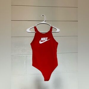 XS Nike Red Cheeky Bodysuit